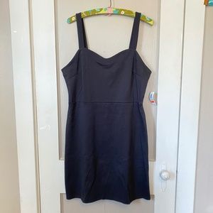 Old Navy Fitted Black Tank Dress NWT